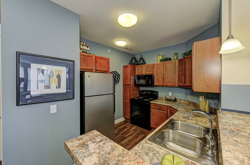 Open Kitchen with Storage in Zionsville.